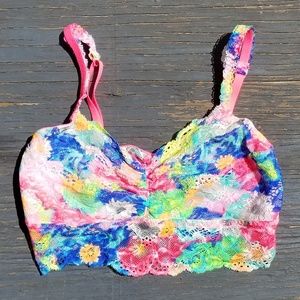 Victoria's Secret PINK Floral Lace Bralette